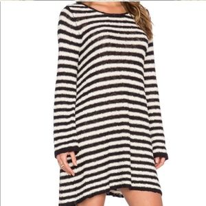 SOLD NWT*Free People Counting stripes swing tunic